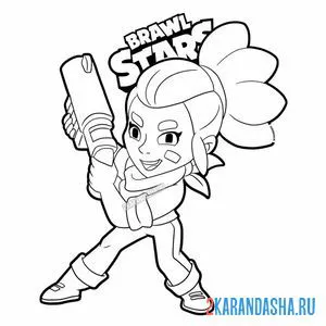 Раскраска скин шелли