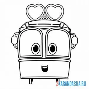 Раскраска смешная сэлли