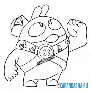 Раскраска скуик зовет