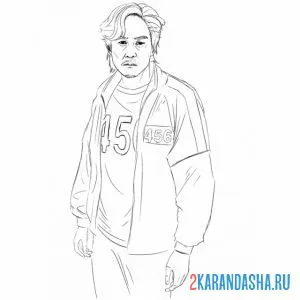 Раскраска сон ки хун (игрок №456)