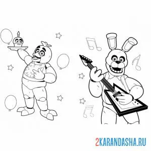 два аниматроника