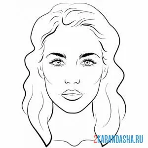 Раскраска волосы и лицо для макияажа
