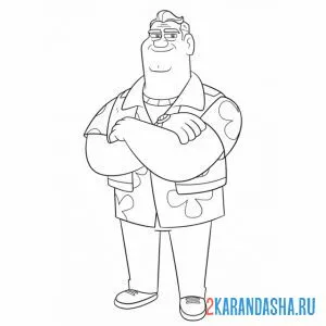 Раскраска макс теннисон бен 10