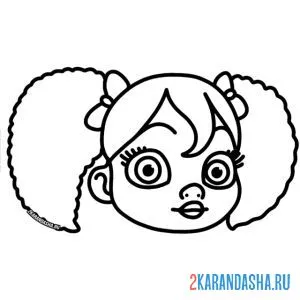Раскраска кукла стелла грейбер