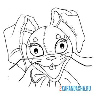 Раскраска ванни фнаф 9