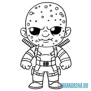 дэдпул без маски