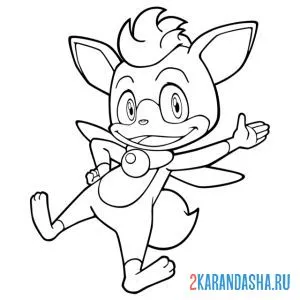 Раскраска чип