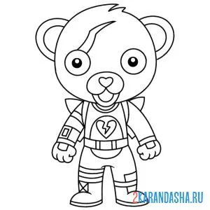 Раскраска капитан команды по обнимашкам