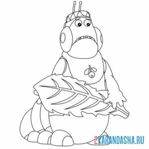 Раскраска вупсень