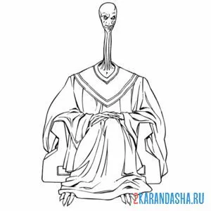 Раскраска каминоанцы звездные войны