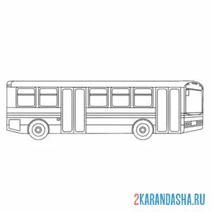 большой пассажирский автобус