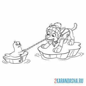 Раскраска эверест спасет