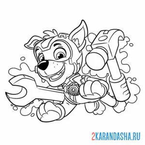 Раскраска мегащенки ремонт