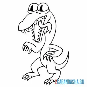 Раскраска оранж rainbow friends