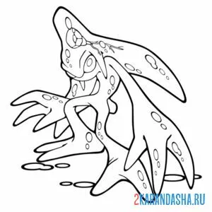 Раскраска хаос из соник