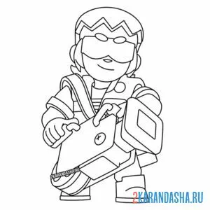 Раскраска бастер