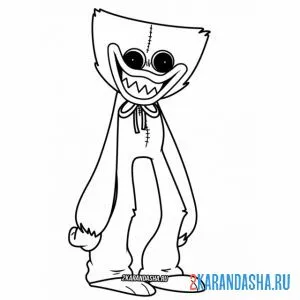 Раскраска хагги вагги