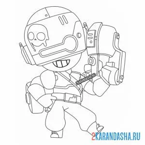 Раскраска контрабандистка пенни новый скин