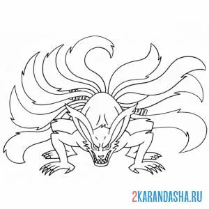 Раскраска курама