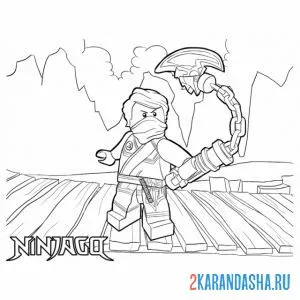 Раскраска ллойд идет в атаку