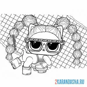 Раскраска лол питомцы коллекция новая