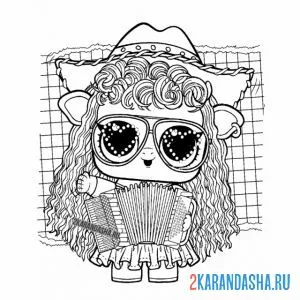 Раскраска лол питомцы новая коллекция