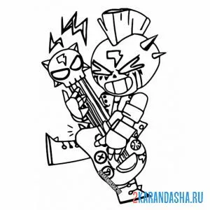 Раскраска поко трэшер