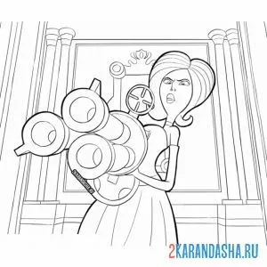 Раскраска скарлетт оверкилл