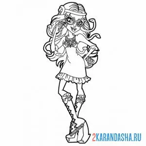 монстр хай вайперин горгон